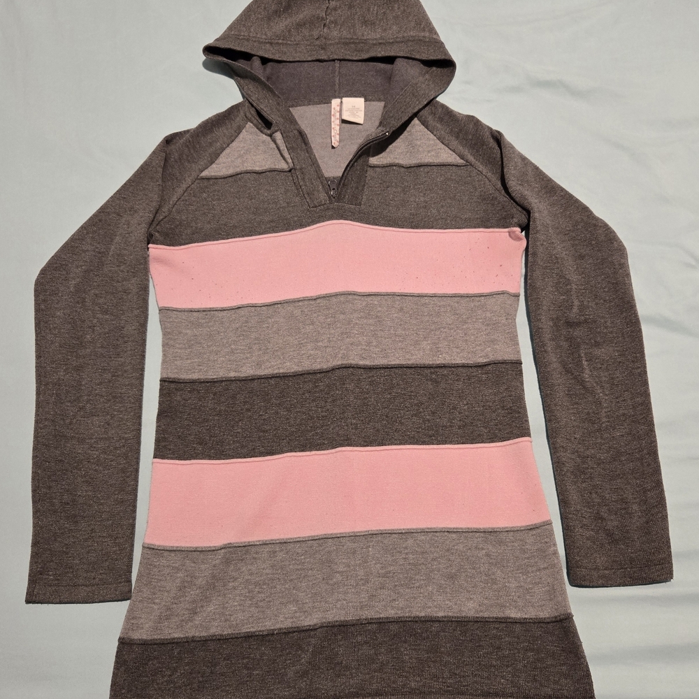 Striped Hooded Sweater